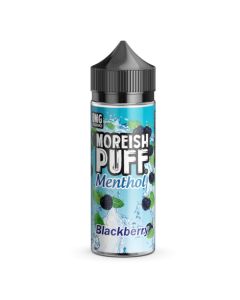 Moreish Puff Menthol Shortfill - Blackberry - 100ml