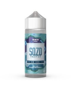 SQZD On Ice Shortfill - Blue Raspberry - 100ml