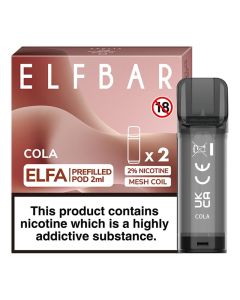 ELFBAR Elfa Prefilled Pods - Cola - 20mg - 2PK