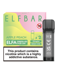 ELFBAR Elfa Prefilled Pods - Apple Peach - 20mg - 2PK