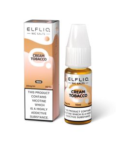 ELFBAR ElfLiq Nic Salts - Cream Tobacco - 10ml