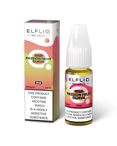 ELFBAR ElfLiq Nic Salts - Kiwi Passion Fruit Guava - 10ml