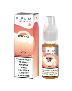 ELFBAR ElfLiq Nic Salts - Peach Ice - 10ml