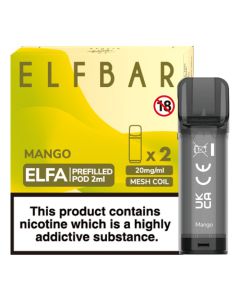 ELFBAR Elfa Prefilled Pods - Mango - 20mg - 2PK