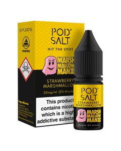 Pod Salt Fusion Nic Salt - Strawberry Marshmallow - 10ml