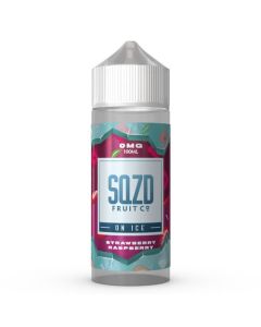 SQZD On Ice Shortfill - Strawberry Raspberry - 100ml