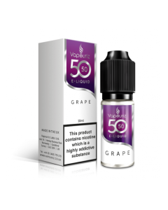 Vapouriz 50/50 E-Liquid - Grape - 10ml